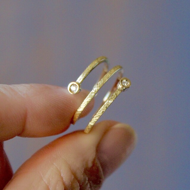 Anillo de compromiso Vinyet Oro y Diamante