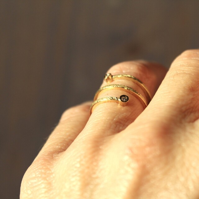 Anillo de compromiso Vinyet Oro y Diamante