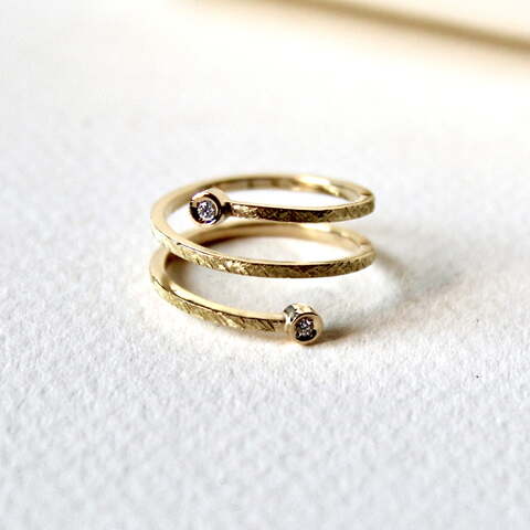 Anillo de compromiso Vinyet Oro y Diamante