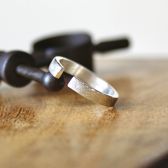 Anillo Rusk Plata pequeño