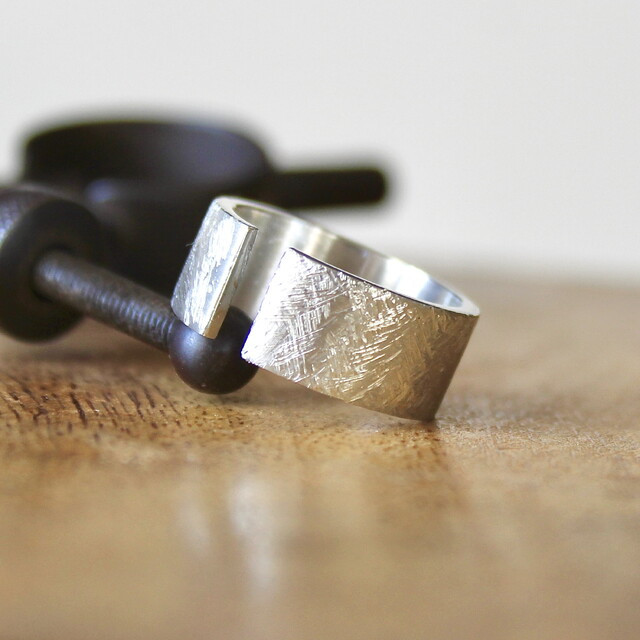 Anillo Rusk Plata mediaNo