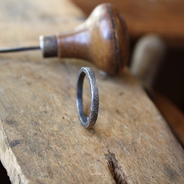 Anillo Ares Black Plata