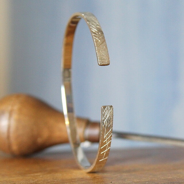 Anillo MAN Rusk  Plata Grande