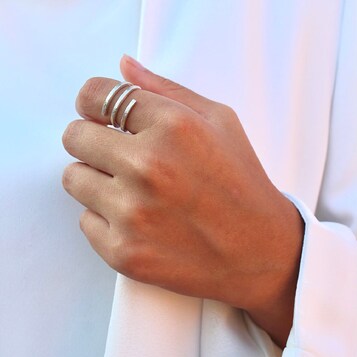 Anillo Ànnia Plata