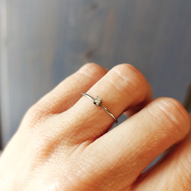 Anillo Juliette Oro y Diamante