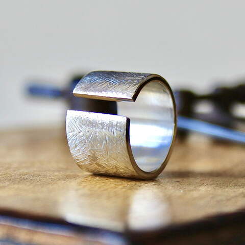 Anillo Rusk Plata Grande