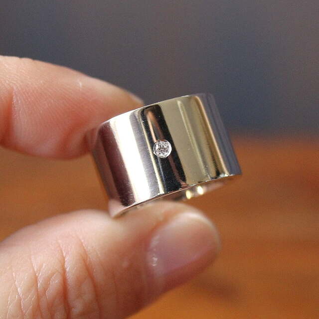 Anillo Mirror Maxi Diamante
