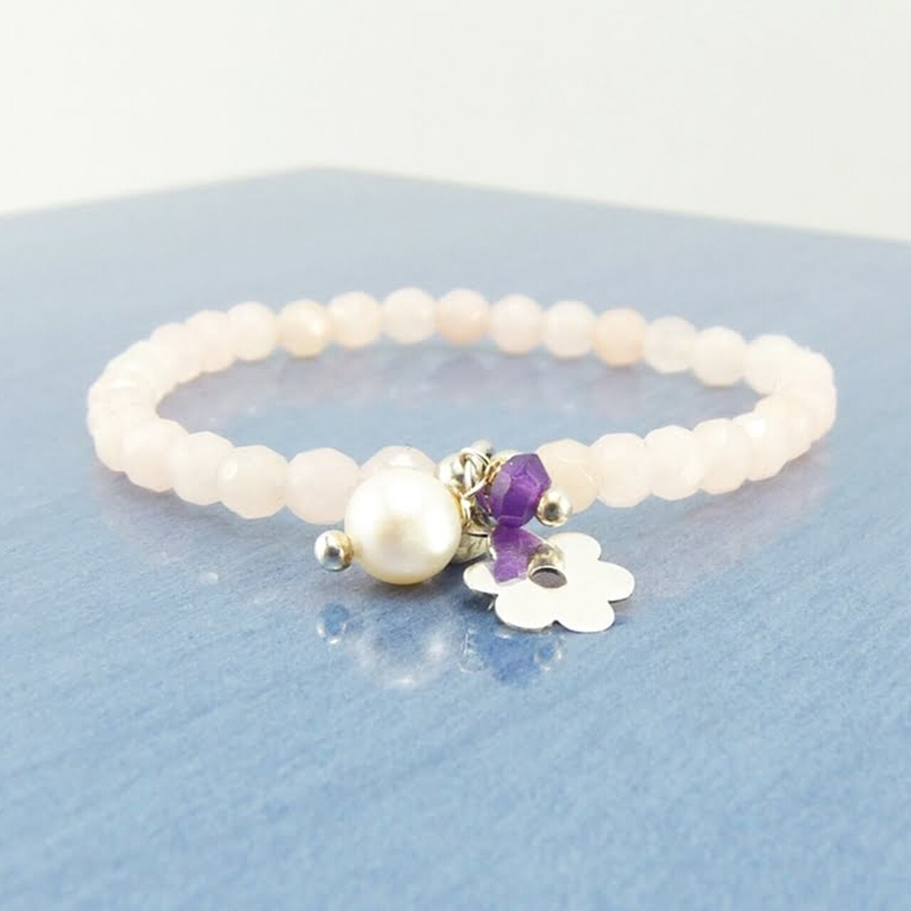 Pulsera Clarita Plata