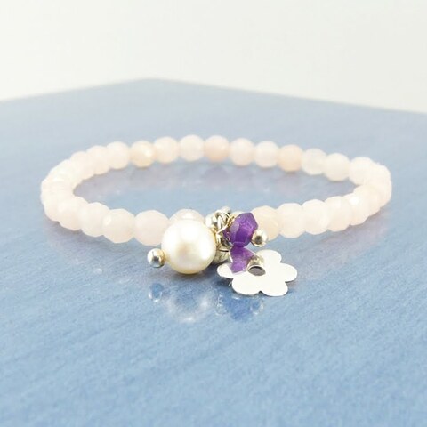Pulsera Clarita Plata