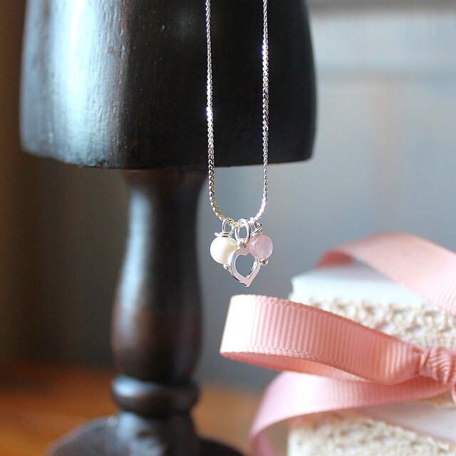 Colgante Mini corazón Plata
