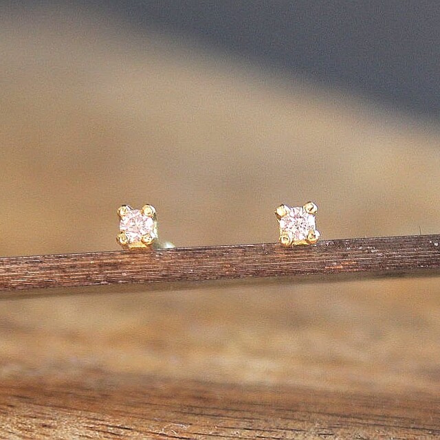 Pendiente kids Juliette Oro y Diamante