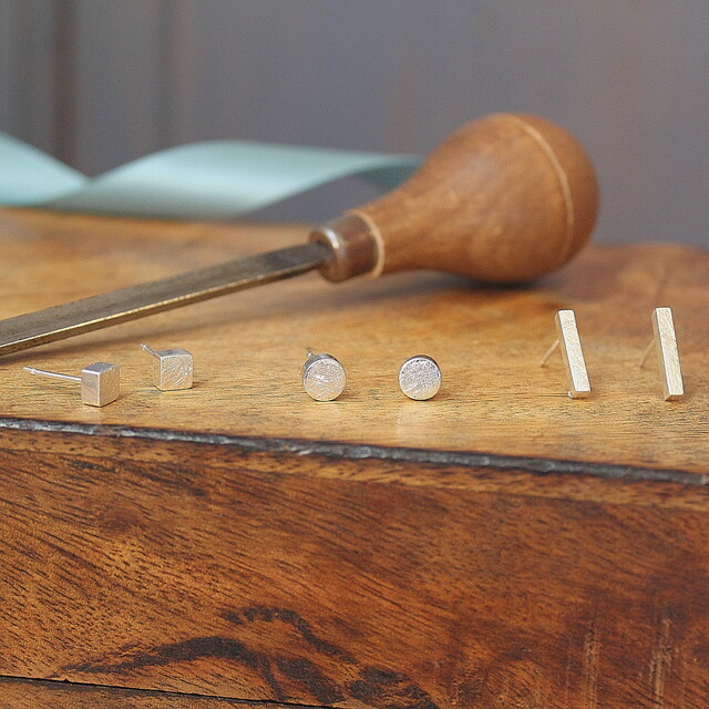 Pendientes Abba Plata