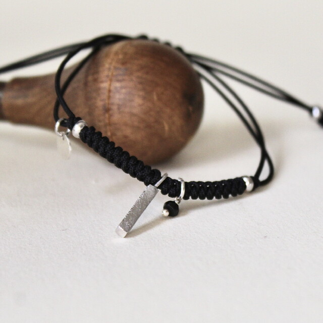 Pulsera Mia Plata y Espinela