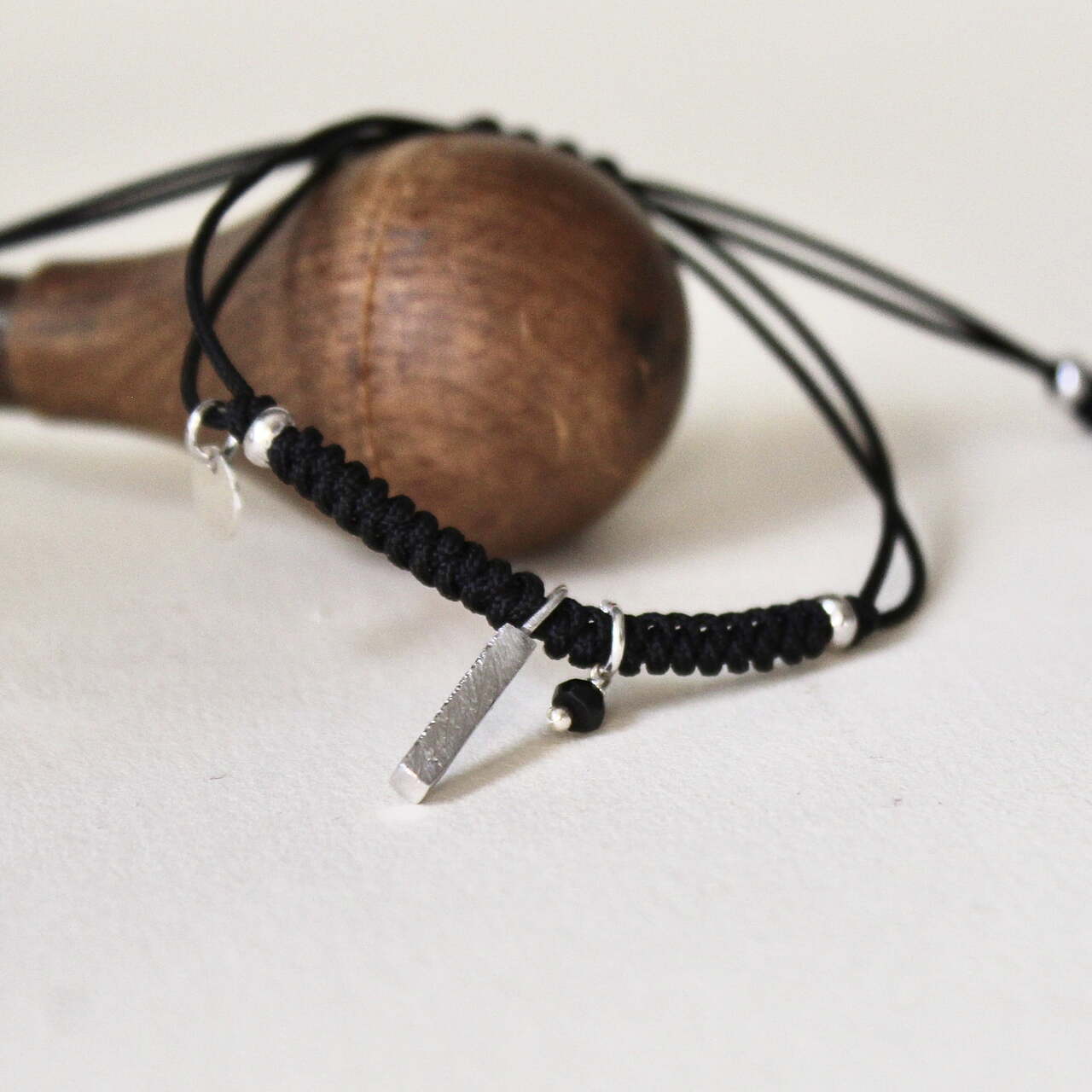 Pulsera Mia Plata y Espinela