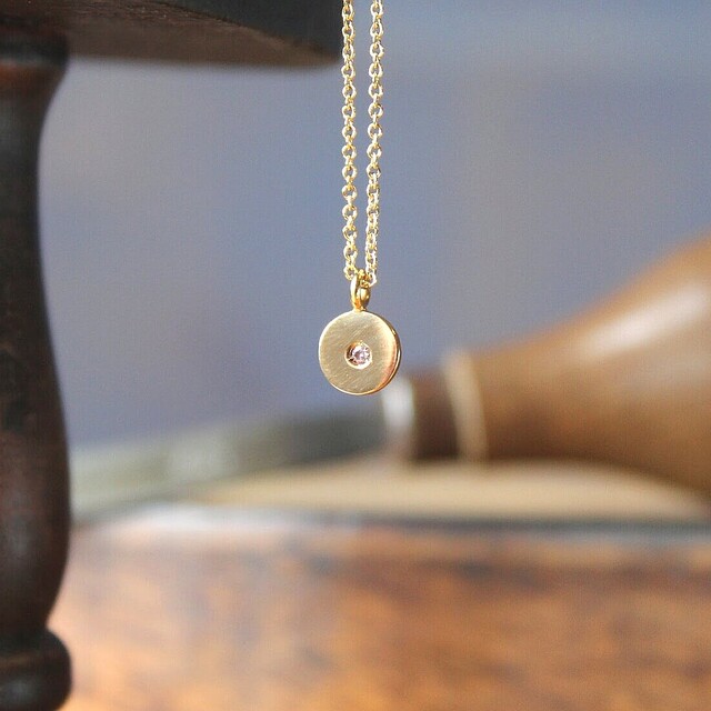 Pendientes Dúnia Oro y Diamante