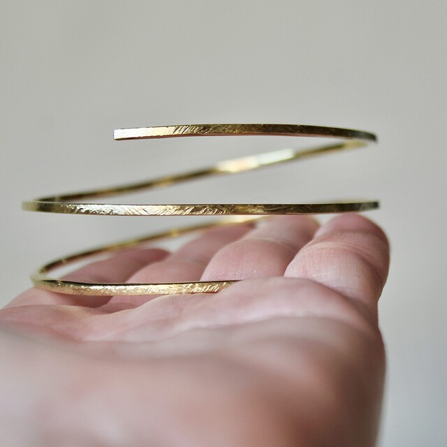 Pulsera Ànnia Plata con Baño de Oro