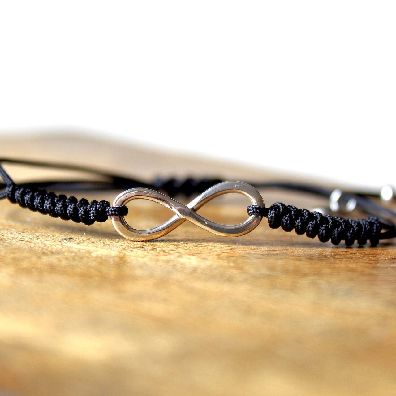 Pulsera MAN Infinito Plata