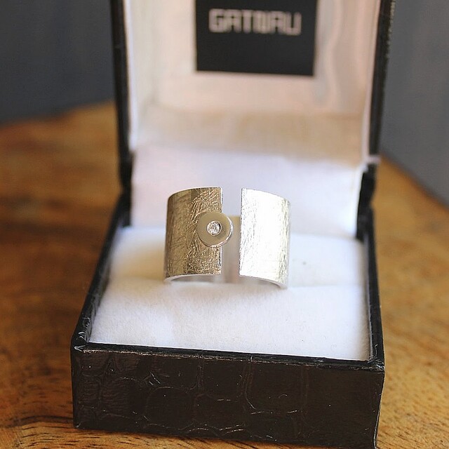 Pulsera Quer Plata y Diamante