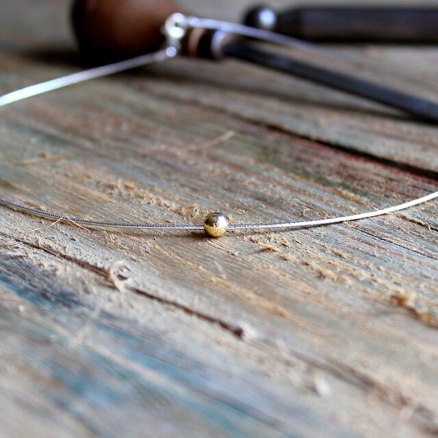 Gargantilla Round Oro