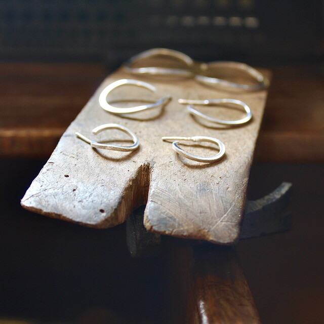 Pendientes Cora grande Plata