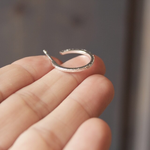 Pendientes Aro pequeño Plata